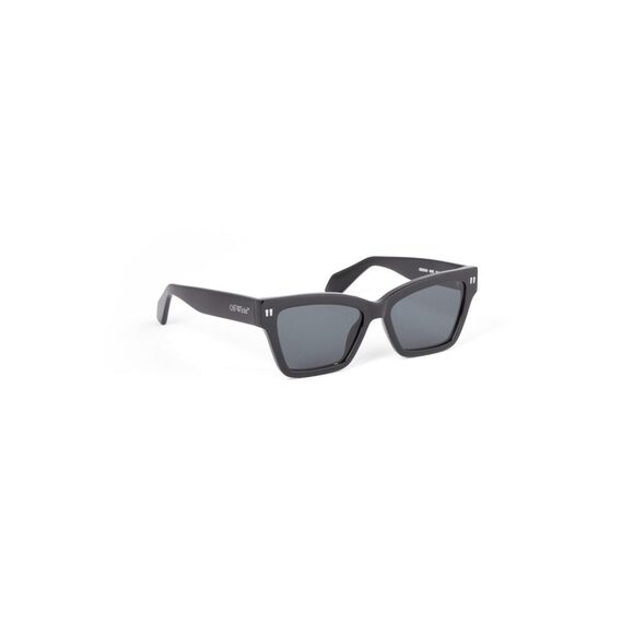 NWT Off White Oeri110C99Pla0011007 Cincinnati Black Dark Grey Sunglasses - Picture 1 of 2